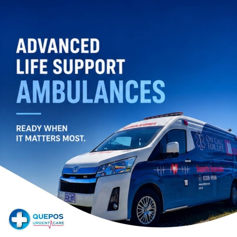 Advanced life support ambulances